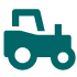 green tractor icon